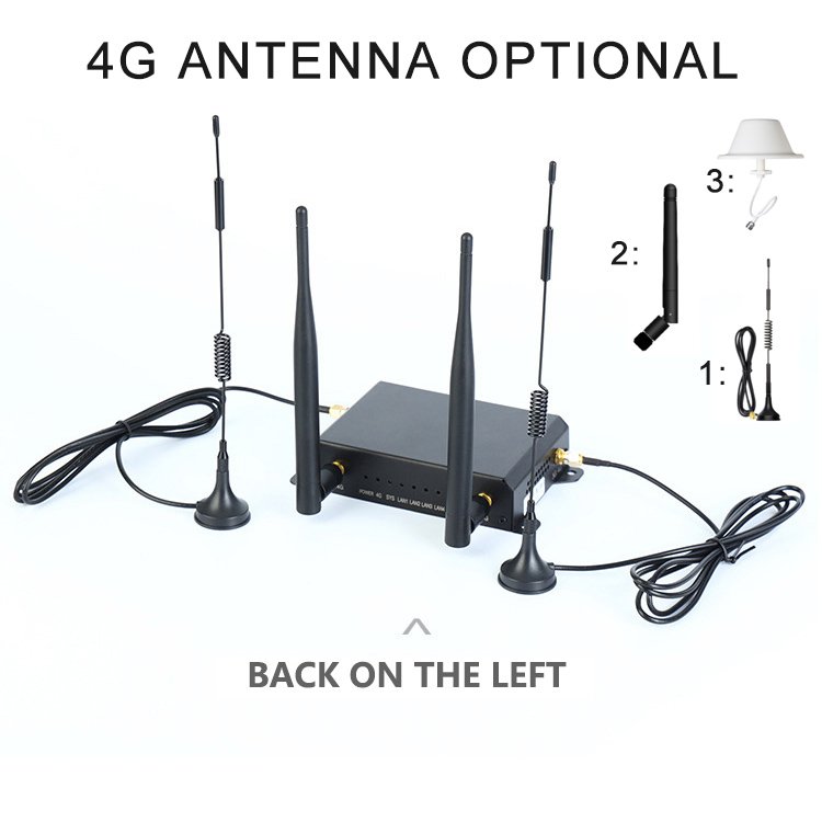 LTE Router With Failover Wireless LTE 4G CPE Router SIM Card Slot Modem Wireless 2.4G WiFi Router